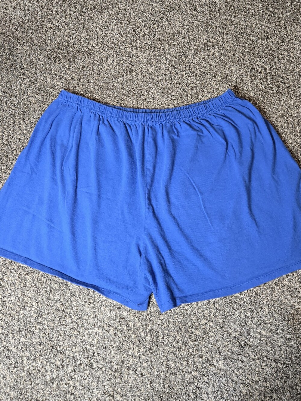 *SALE* Vintage JMS Just My Size Short Pants Women's Blue 100% Cotton Size 26/28W